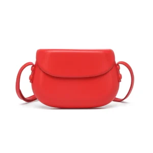 Women’s Pleated Ring Handle Cloud Handbag